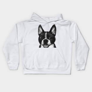 Boston Terrier Kids Hoodie